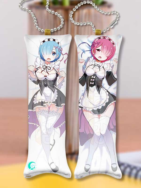 Rem x Ram Keychain RE:ZERO Mitgard-Knight